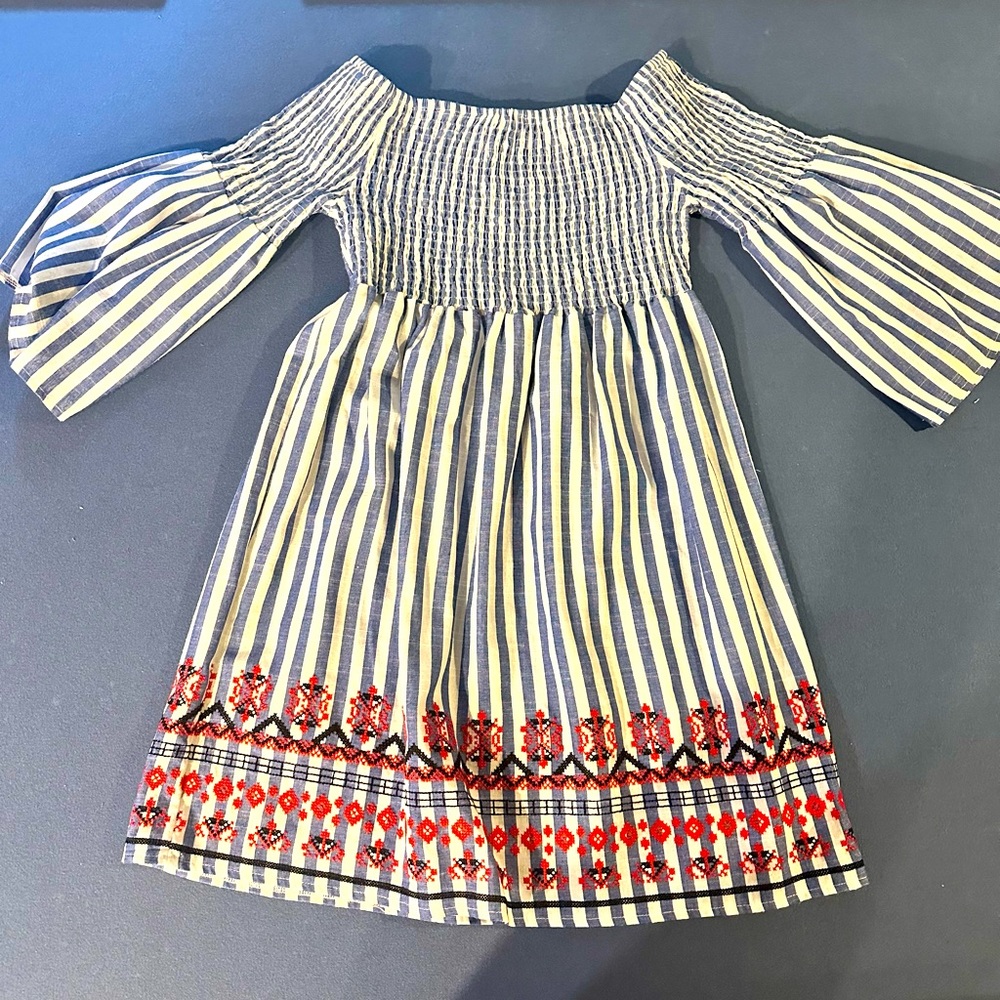 Off the shoulder summer dress